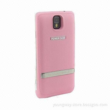 Rechargeable 3,800mAh Power Bank Case for Note 3, External Backup Power Supply, 5-5.3V/0.5A Output